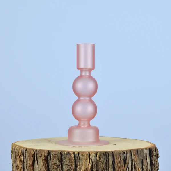 Vase rosa bubble Form